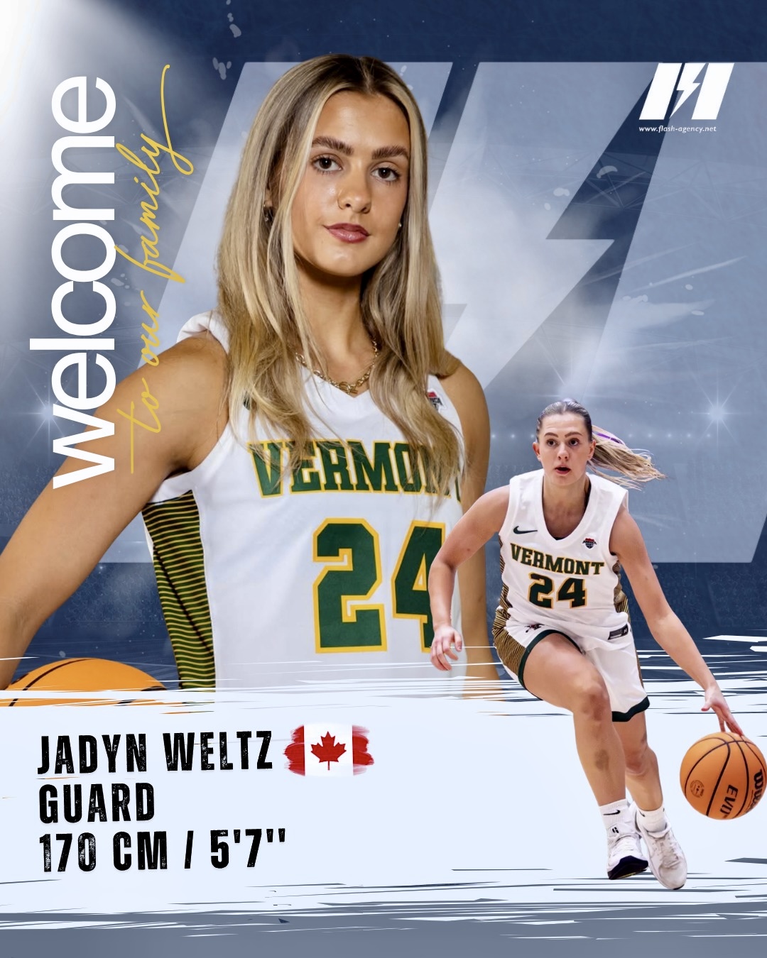 Jadyn Weltz has signed with Flash Agency